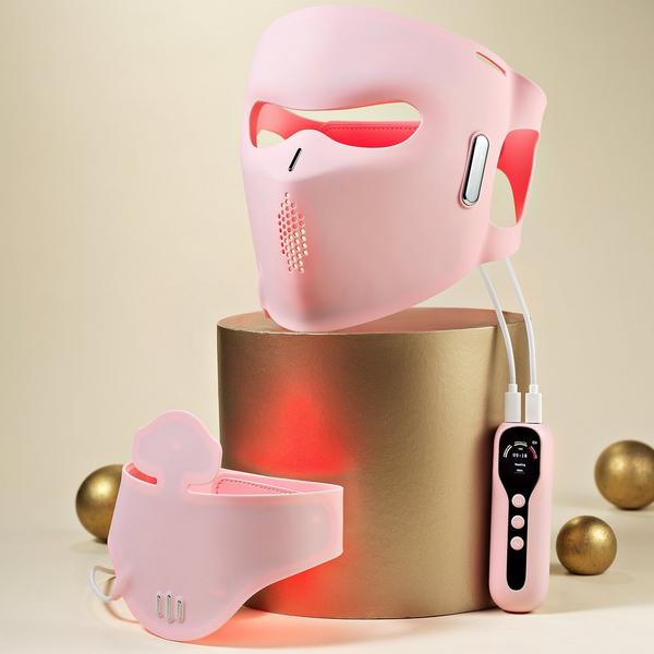 Lovery 4D LED Light Therapy Face & Neck Set with Multiple Wavelengths Medical-Grade Silicone #7