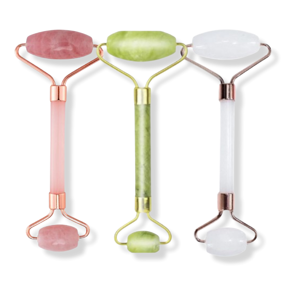 Lovery Facial Roller Set Rose Quartz, Jade, & Opal Facial Tools