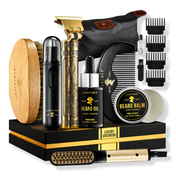 Lovery Ultimate Luxury Mens Beard Grooming Kit #1