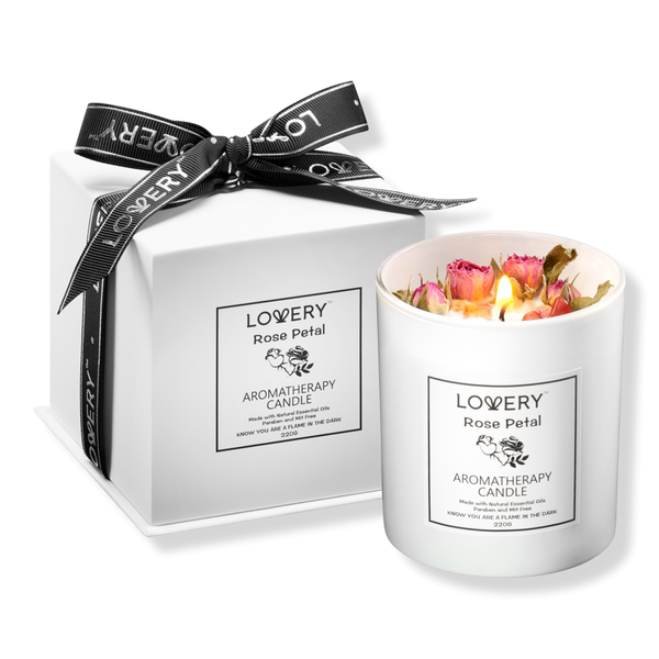 Lovery Rose Luxury Aromatherapy Scented Candle #1