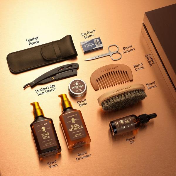Lovery Beard Care Kit - Ultimate Sandalwood Grooming Set #2