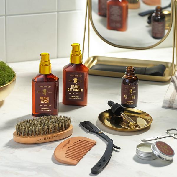 Lovery Beard Care Kit - Ultimate Sandalwood Grooming Set #3