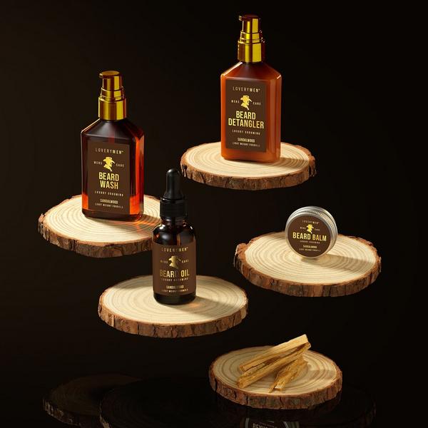 Lovery Beard Care Kit - Ultimate Sandalwood Grooming Set #6