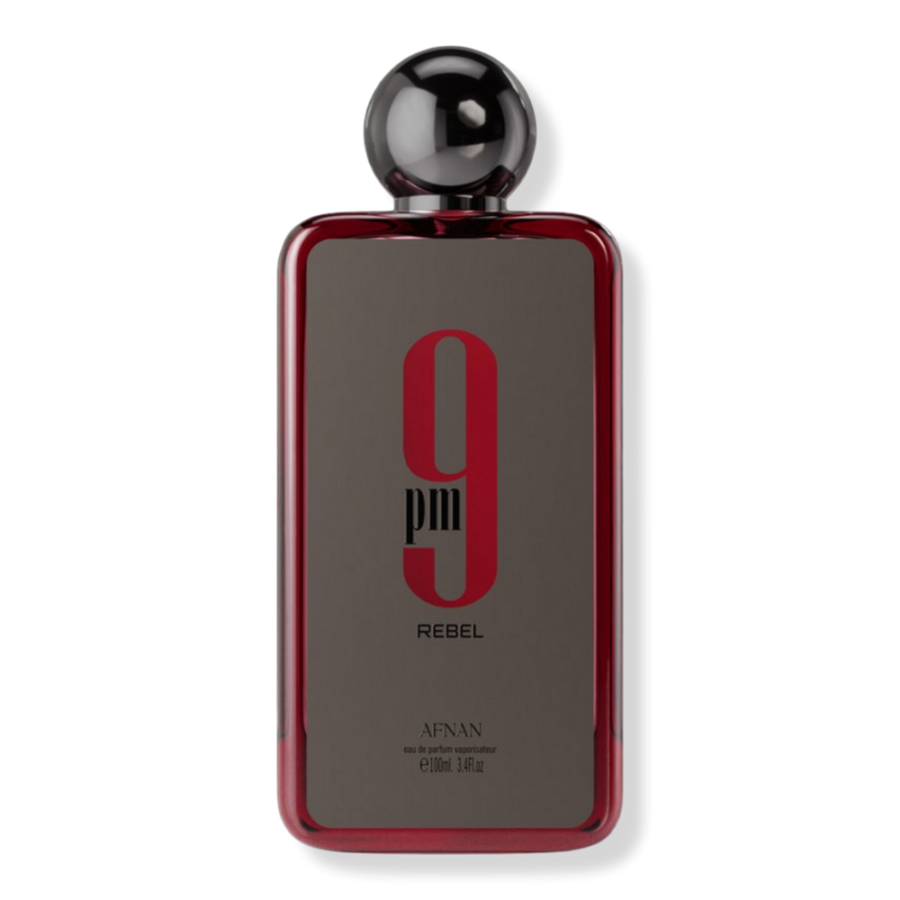 Afnan 9 PM Rebel Cologne for Men by Afnan Eau de Parfum Spray 3.4 oz (100ml)