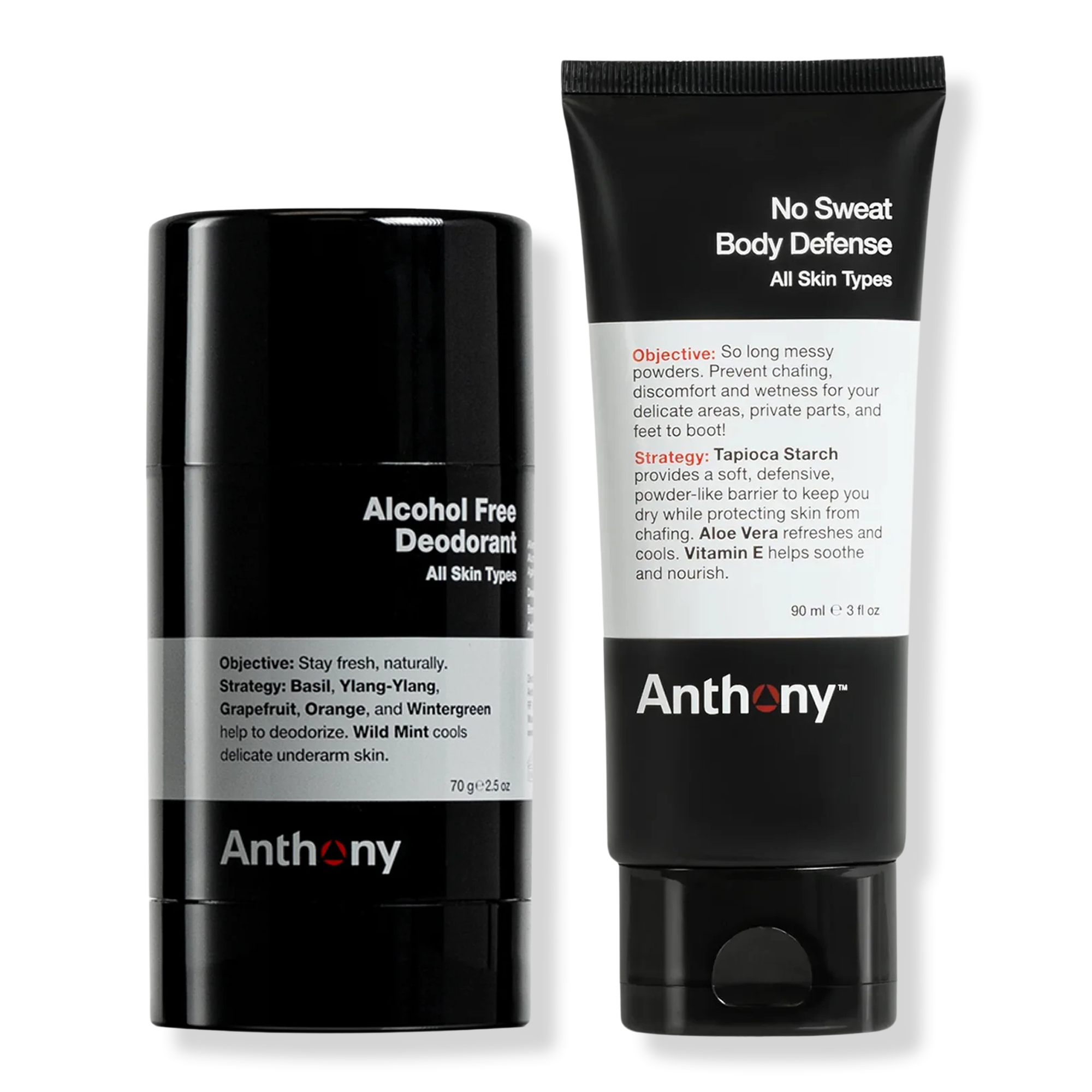Anthony Deodorant + No Sweat Duo #1