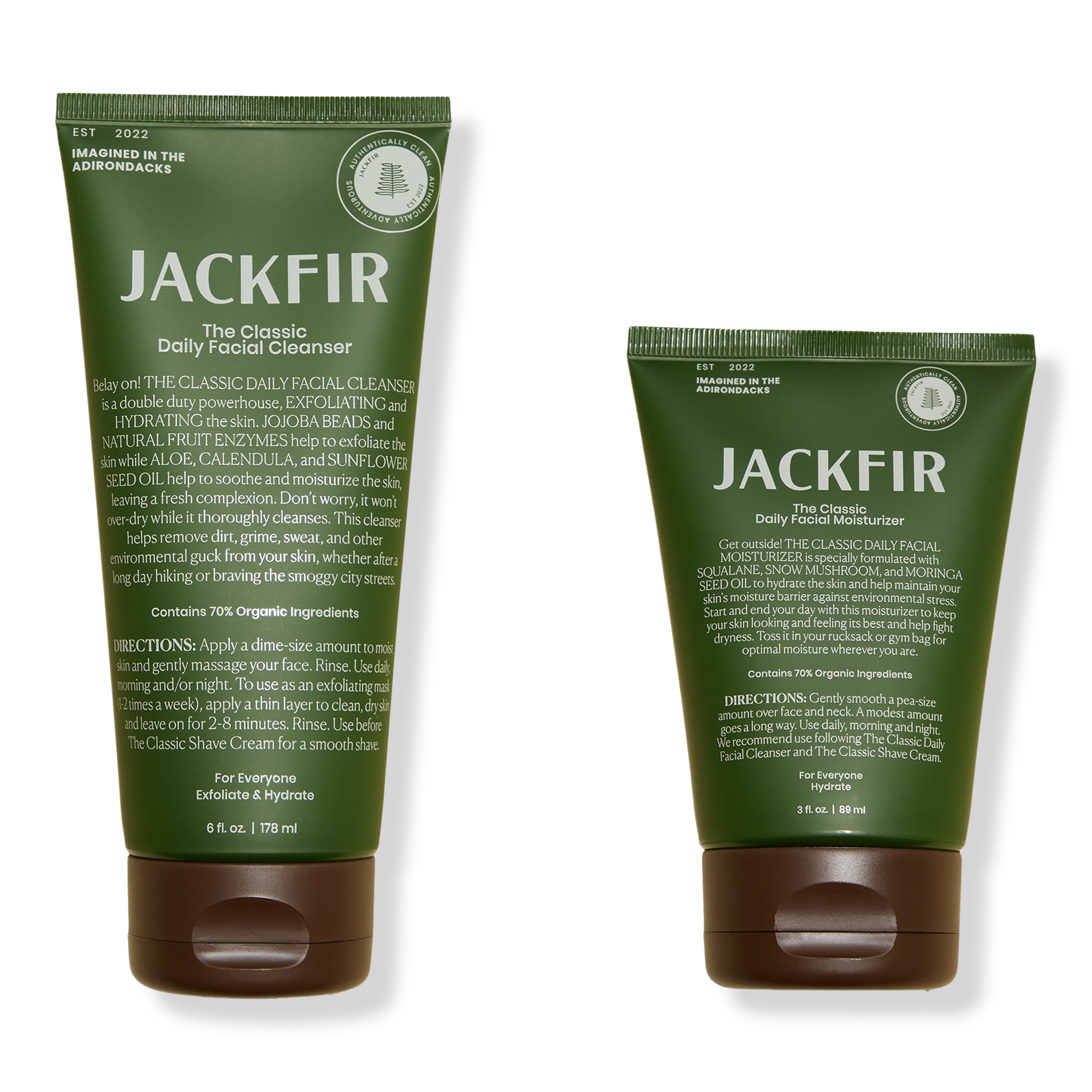 Jackfir The Cleanser and Moisturizer Duo #1