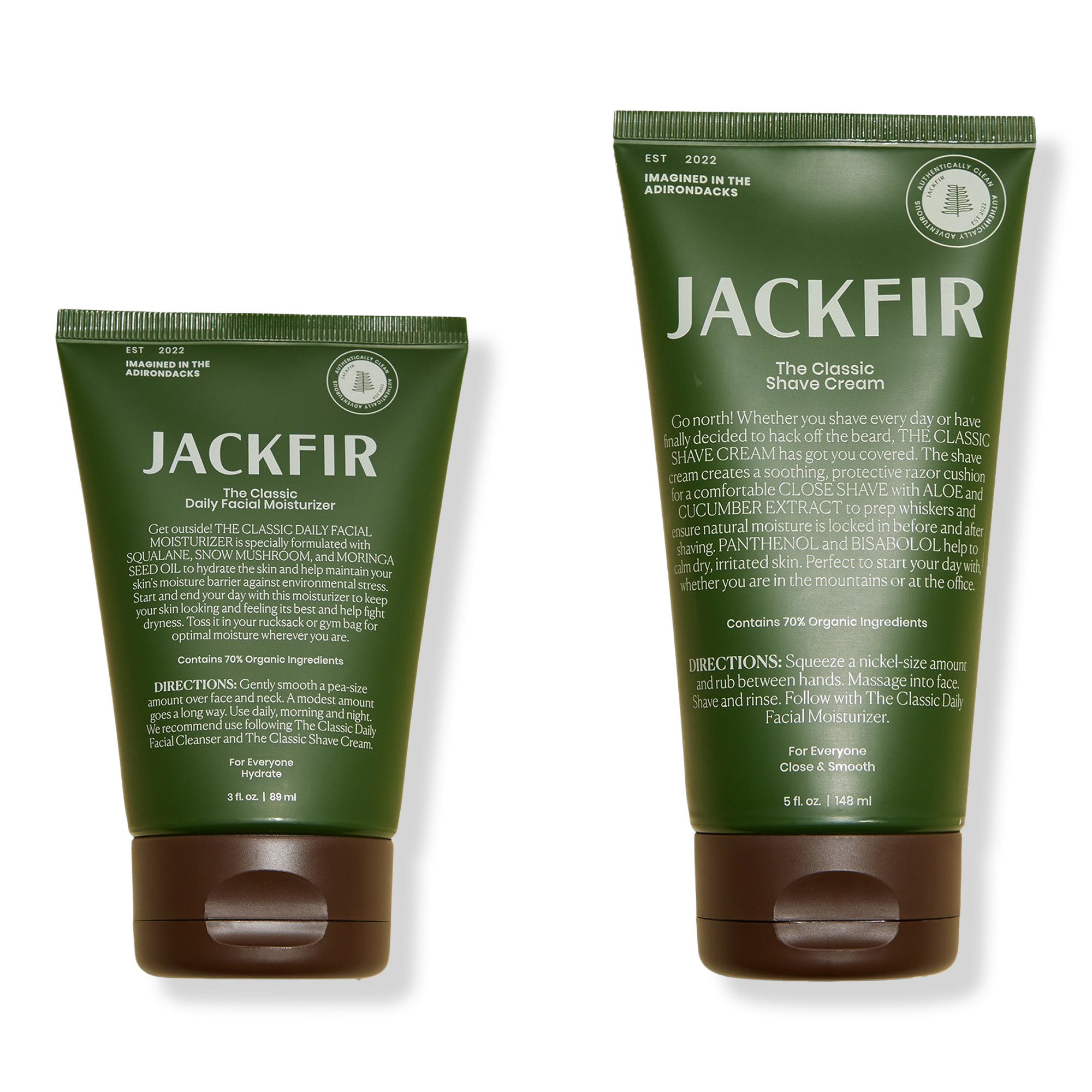 Jackfir The Shave Cream and Moisturizer Duo #1