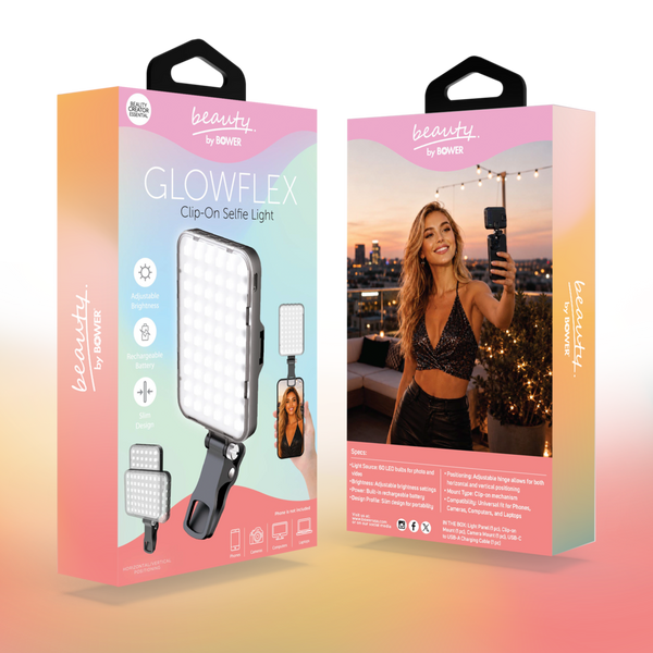 Beauty by Bower GLOWFLEX Clip-On Selfie & Makeup Light #2