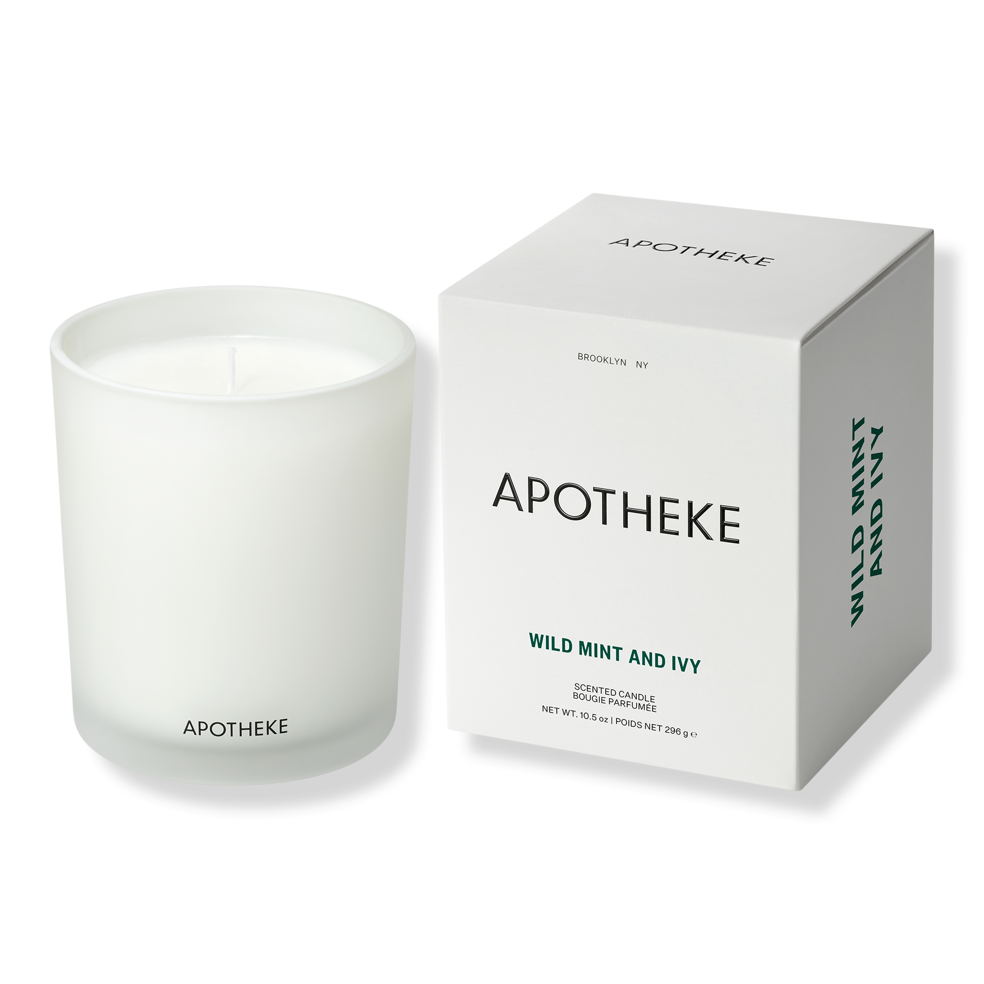 APOTHEKE Wild Mint and Ivy Scented Candle #1