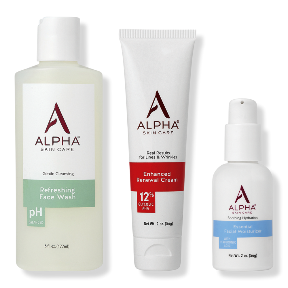 Alpha Skincare Morning Facial Routine