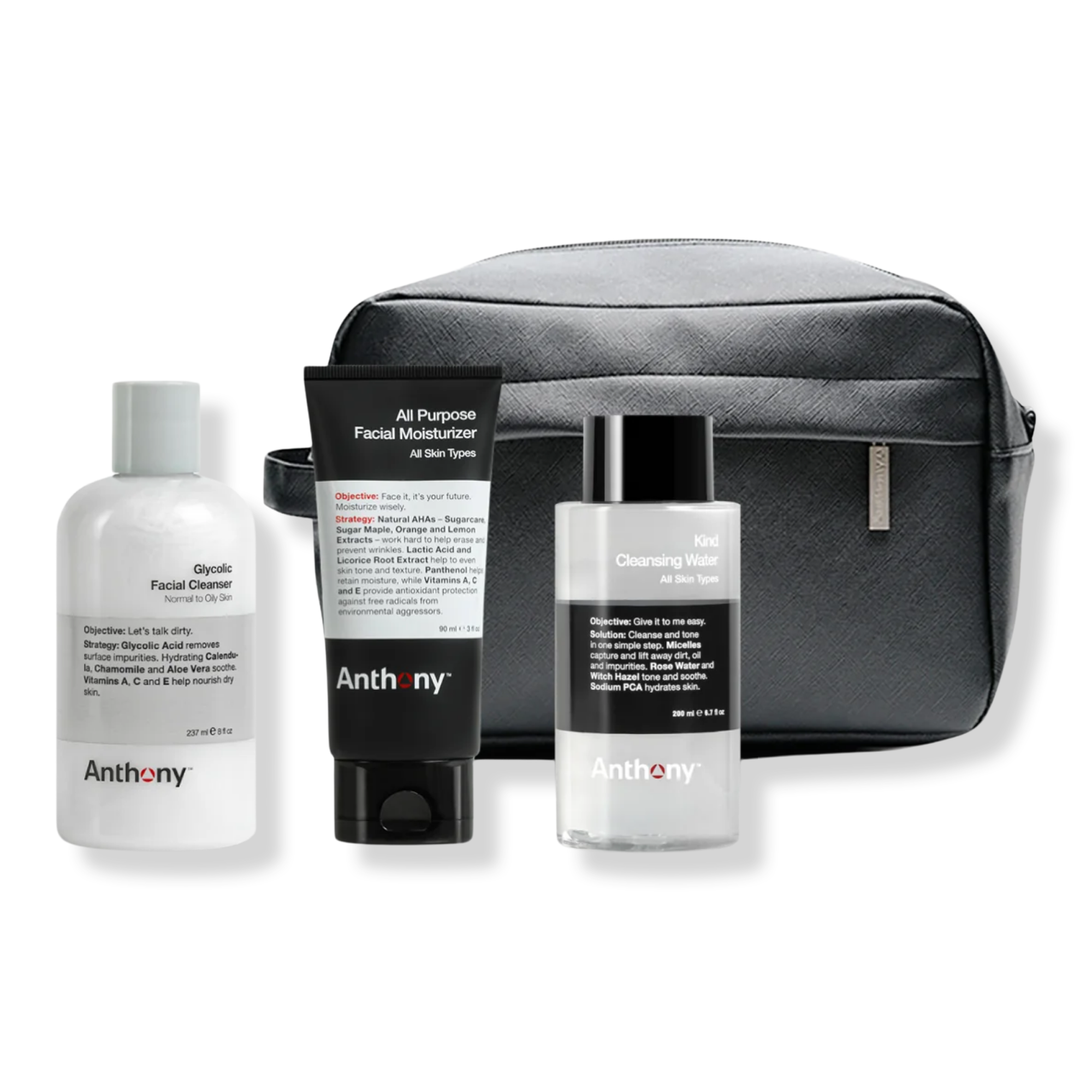 Anthony Back To Basics Set with Dopp Bag #1