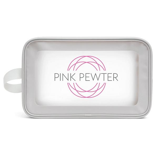 Pink Pewter Beauty Routine Kit With Travel Bag #2