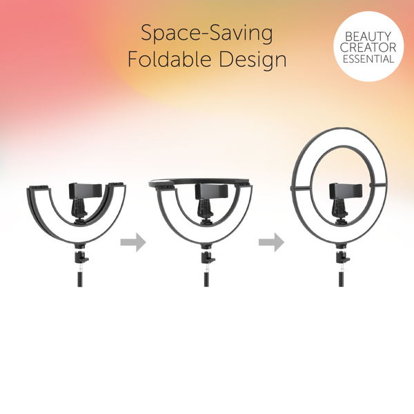 Beauty by Bower AURAFOLD LED Makeup & Selfie Ring Light #4