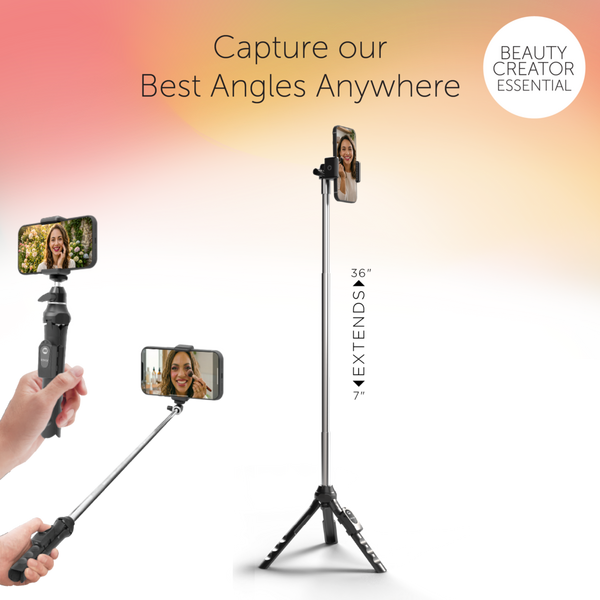 Beauty by Bower FLEXIMUSE 6-in-1 Selfie & Beauty Creator Tripod #4