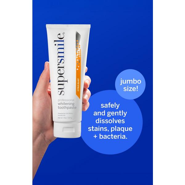 Supersmile Citrus Blast Whitening Toothpaste Home & Way Kit #3