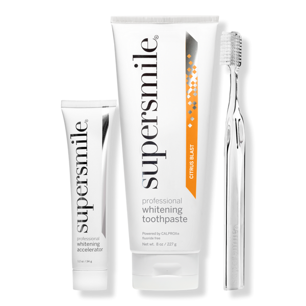 Supersmile Citrus Blast Whitening Toothpaste with Accelerator and Crystal Collection Toothbrush #1