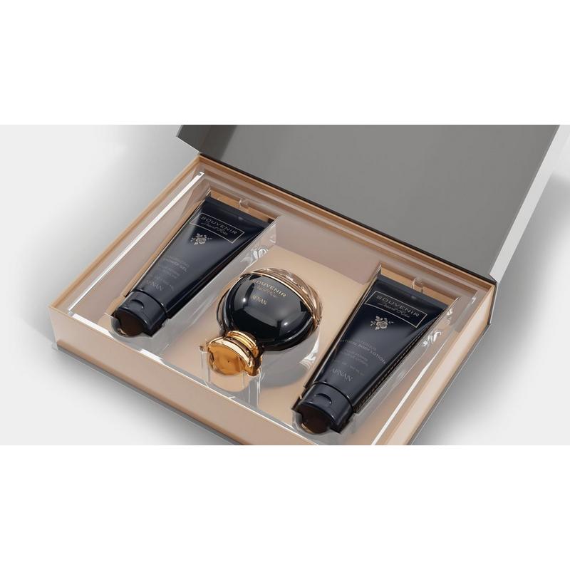 Afnan - Souvenir Desert Rose Gift Set for Unisex Extrait De Parfum