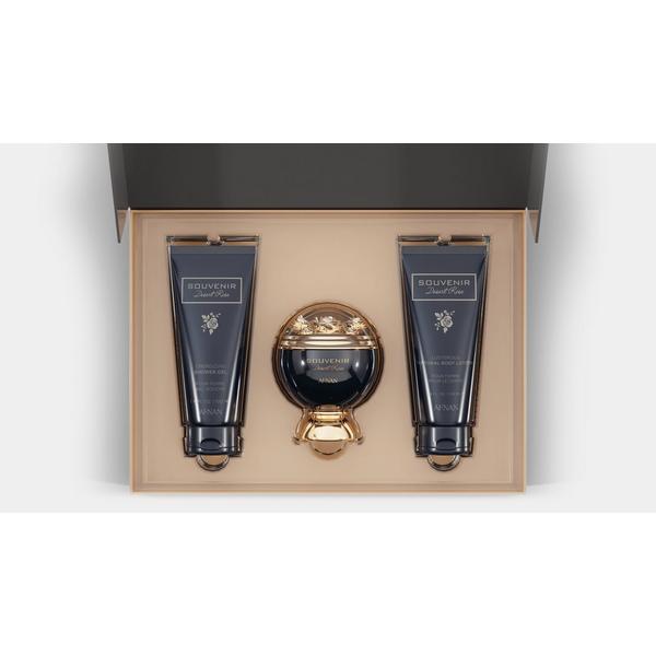 Afnan Souvenir Desert Rose Gift Set for Unisex Extrait De Parfum #3