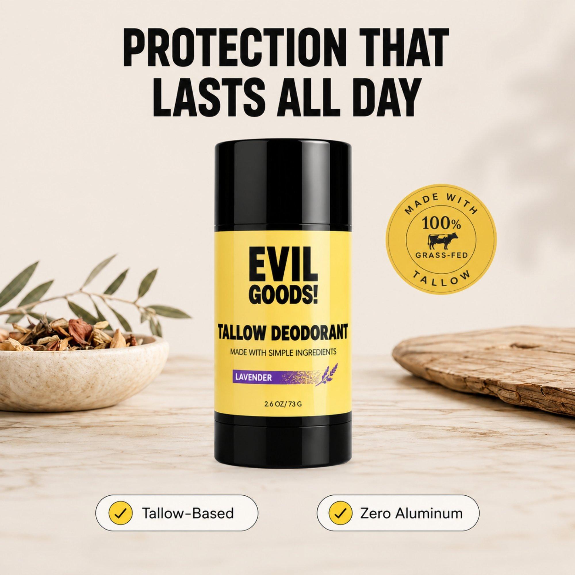 Натуральный дезодорант без алюминия с говяжьим жиром Evil Goods — фото 2