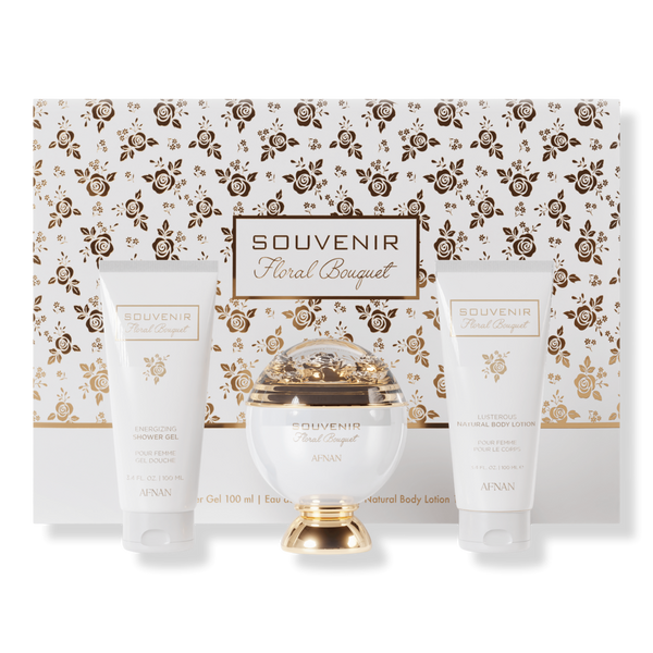 Afnan Souvenir Floral Bouquet Gift Set Extraitor De Parfum #1