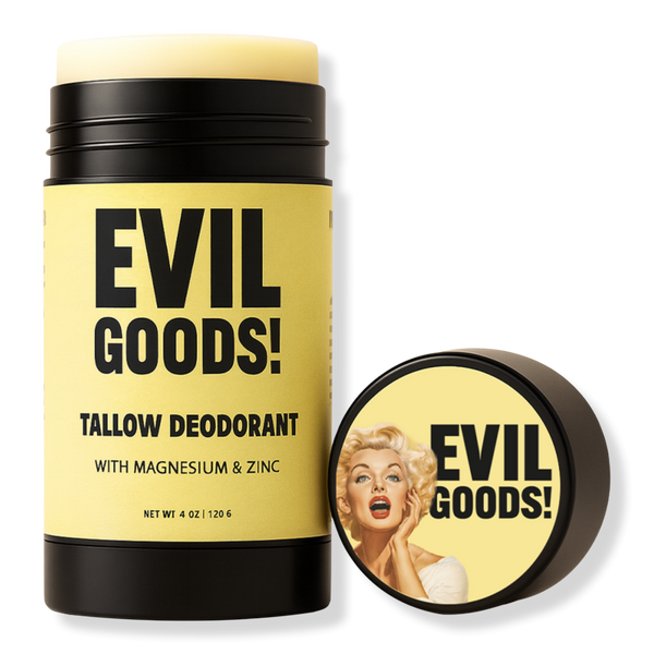 Evil Goods Tallow Deodorant Natural Aluminum Free #1