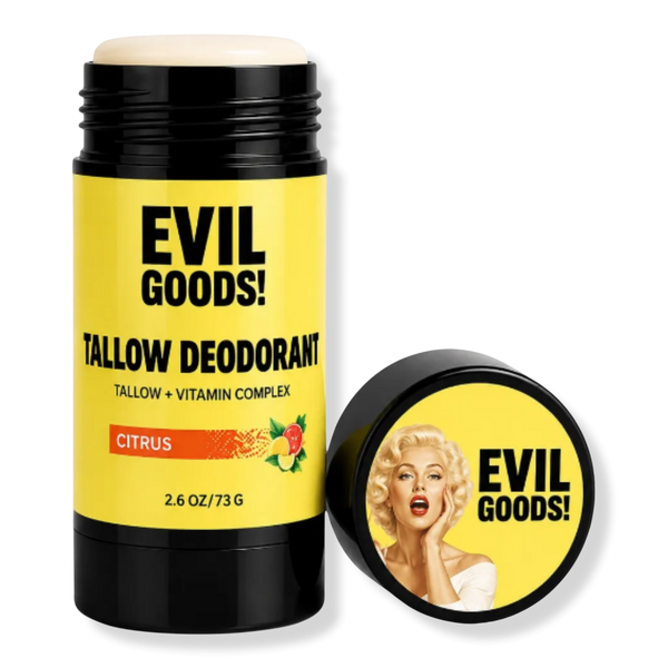 Evil Goods Tallow Deodorant Natural Aluminum Free #1