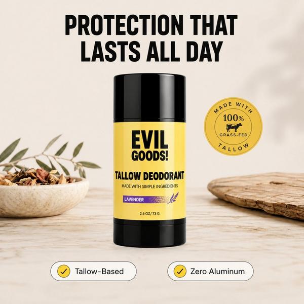 Evil Goods Tallow Deodorant Natural Aluminum Free #2