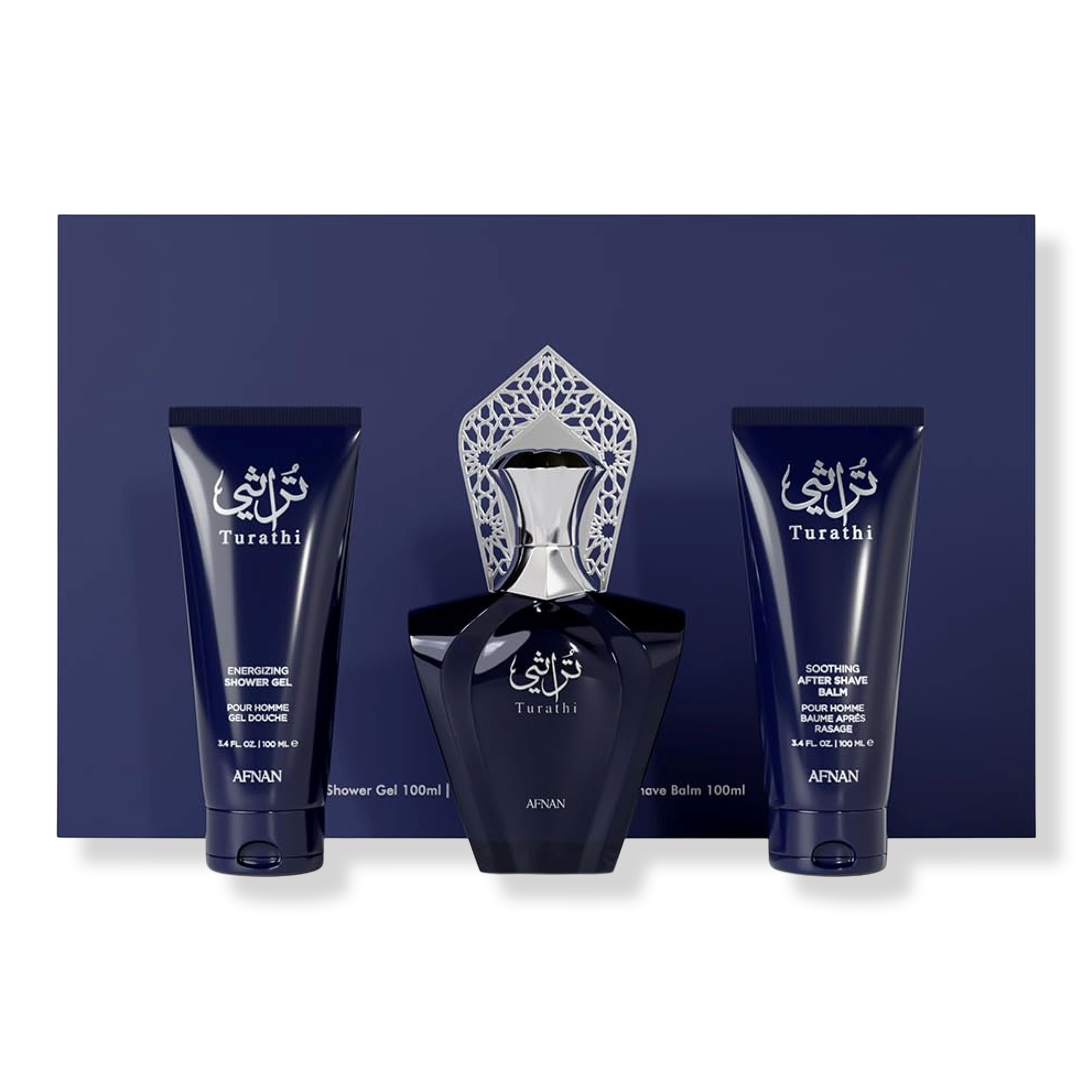Afnan Turathi Blue Men Gift Set for Men Extrait De Parfum #1