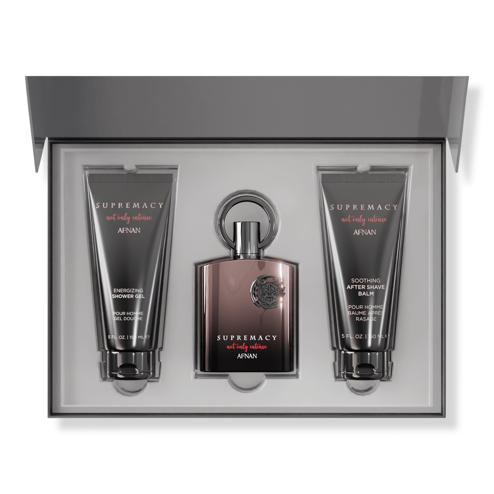 Afnan Supremacy Not Only Intense Gift Set For Men Extrait De Parfum #1