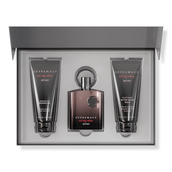 Afnan Supremacy Not Only Intense Gift Set For Men Extrait De Parfum #1