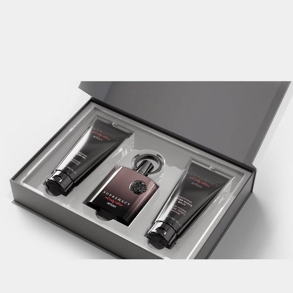 Afnan Supremacy Not Only Intense Gift Set For Men Extrait De Parfum #2