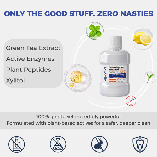 MySmile Tea Enzyme Peptide Mouthwash with Polyphenois #5