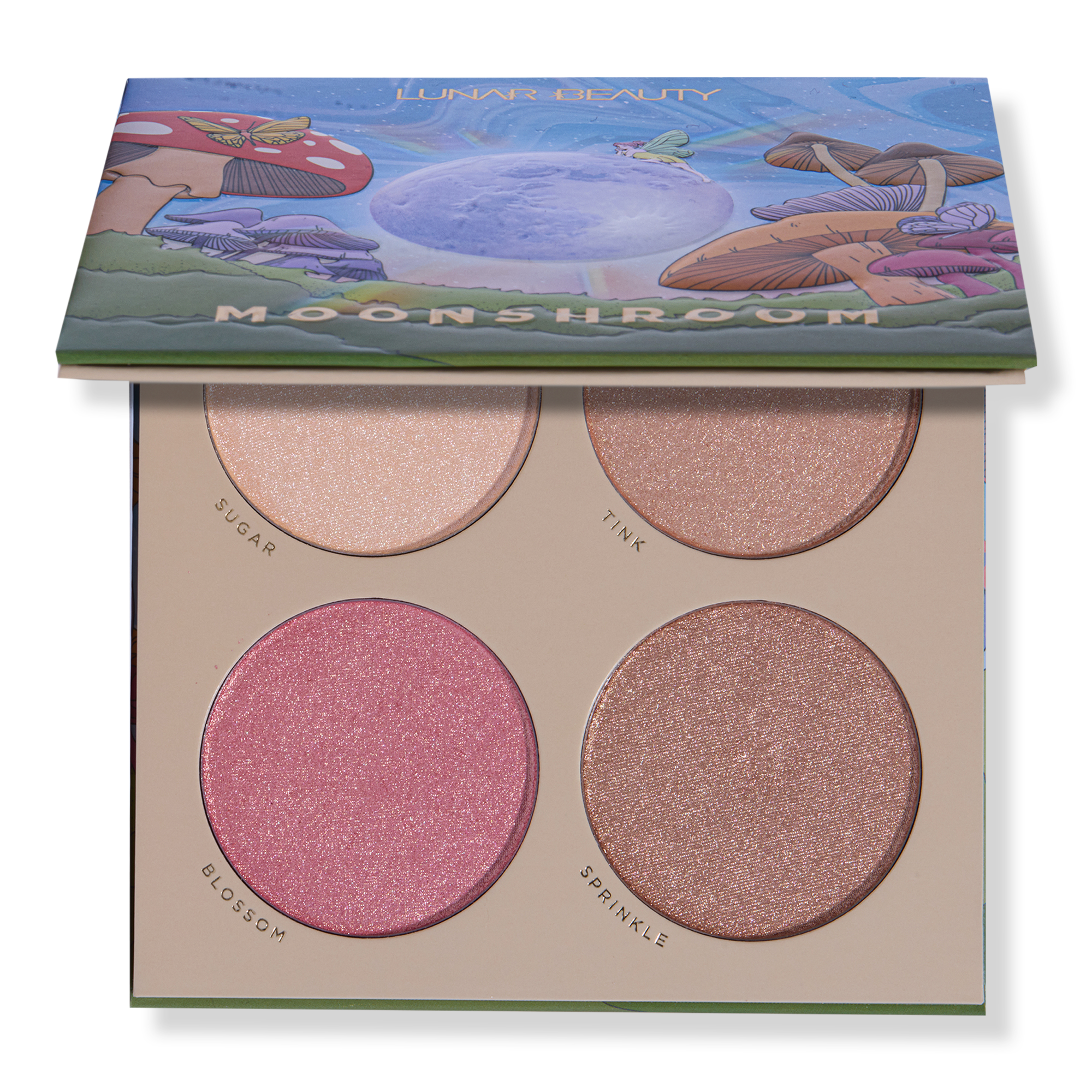 Lunar Beauty Moonshroom Highlighter Palette #1