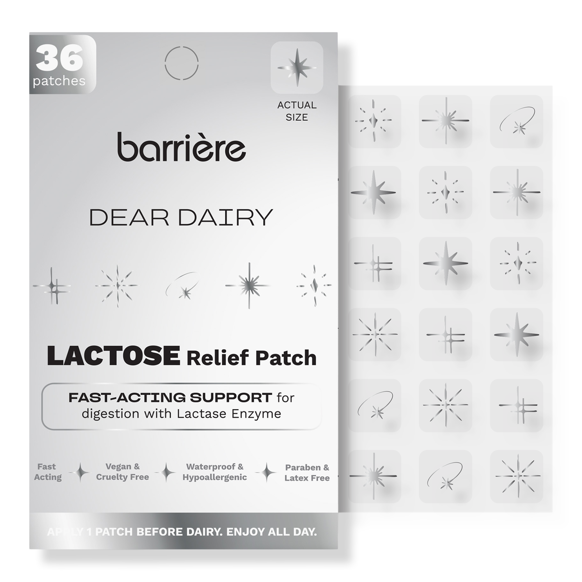 Barrière DEAR DAIRY Lactose Relief Patch #1