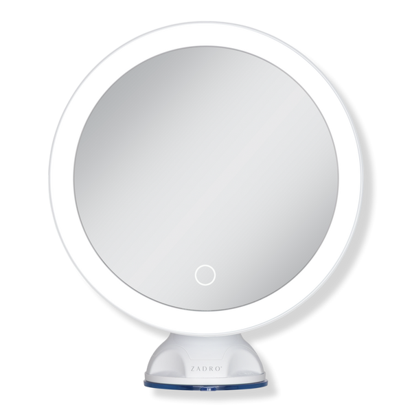 Zadro Lighted Wall Mounted Suction Cup Makeup Mirror with 10X Magnification #1