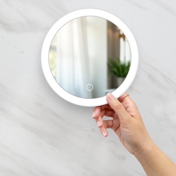 Zadro Lighted Wall Mounted Suction Cup Makeup Mirror with 10X Magnification #6
