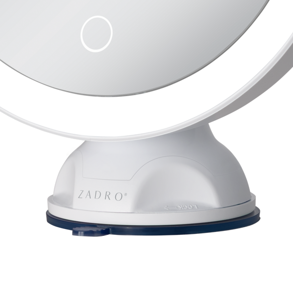 Zadro Lighted Wall Mounted Suction Cup Makeup Mirror with 10X Magnification #8