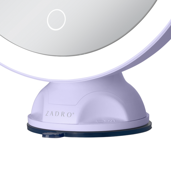 Zadro Lighted Wall Mounted Suction Cup Makeup Mirror with 10X Magnification #4