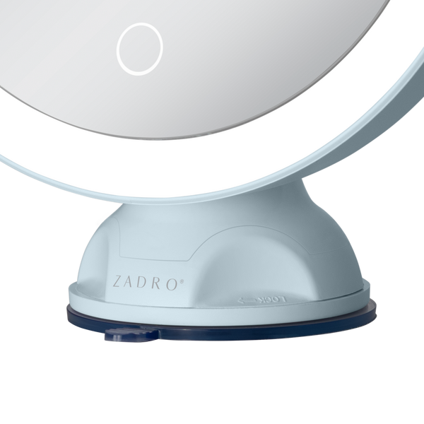 Zadro Lighted Wall Mounted Suction Cup Makeup Mirror with 10X Magnification #5