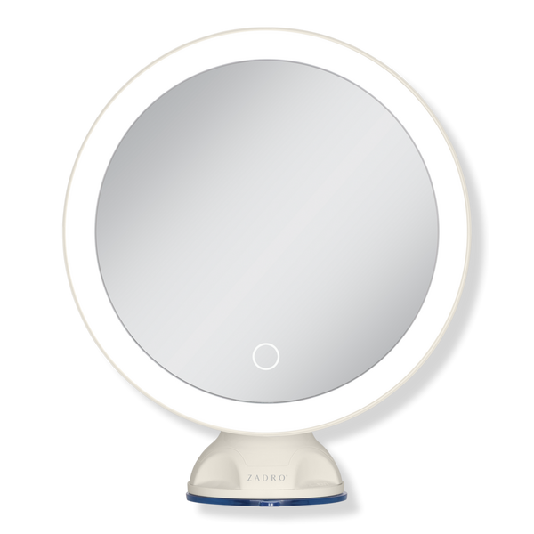 Zadro Lighted Wall Mounted Suction Cup Makeup Mirror with 10X Magnification #1