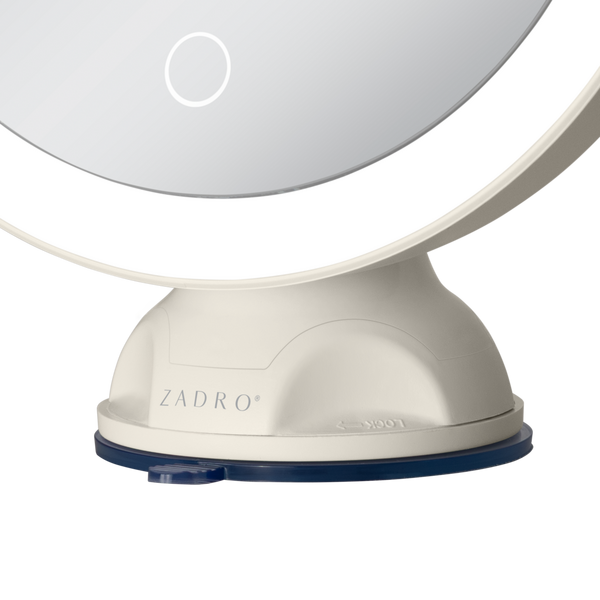Zadro Lighted Wall Mounted Suction Cup Makeup Mirror with 10X Magnification #5
