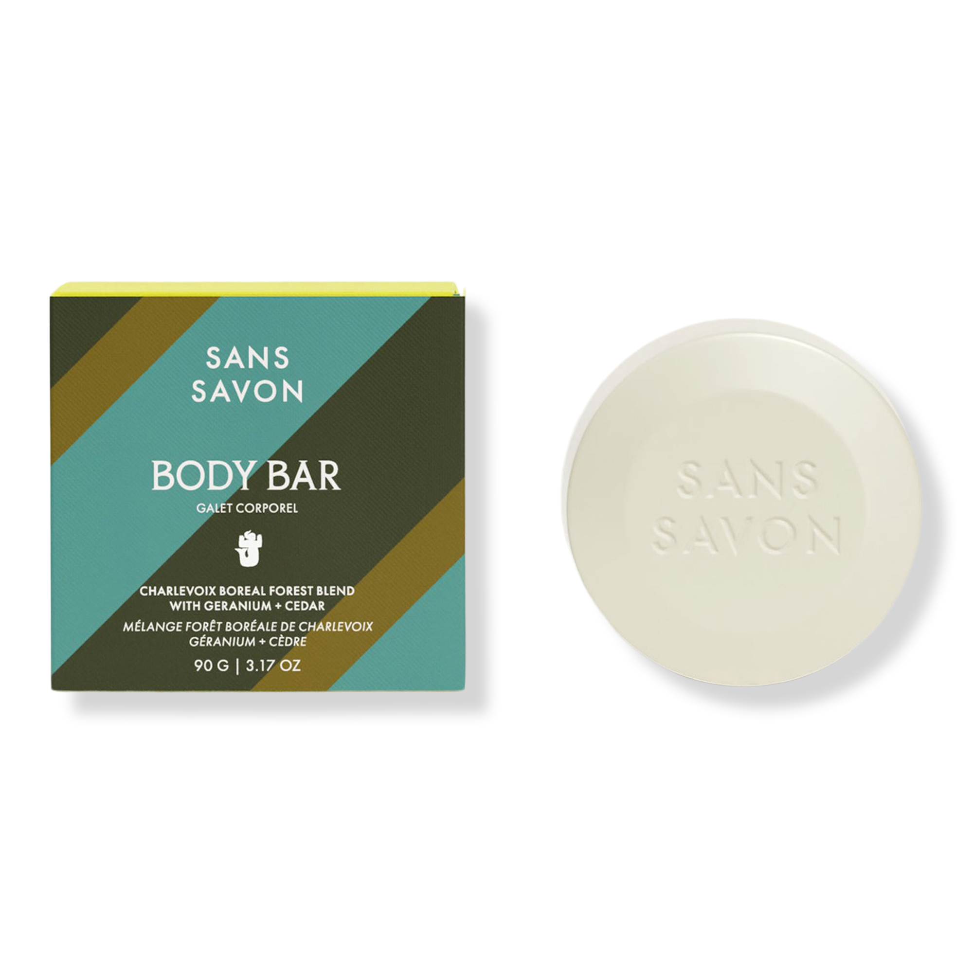 Sans Savon Body Bar Charlevoix Boreal Forest Blend #1