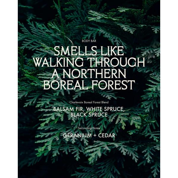 Sans Savon Body Bar Charlevoix Boreal Forest Blend #4