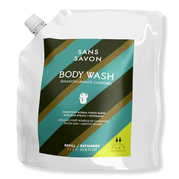 Sans Savon Body Wash Refill Charlevoix Boreal Forest Blend #1