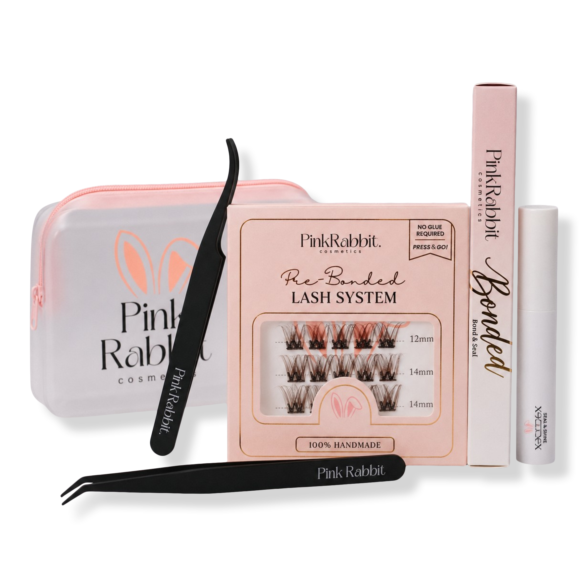 Pink Rabbit Cosmetics Brown Sugar Lash Extensions Starter Kit #1