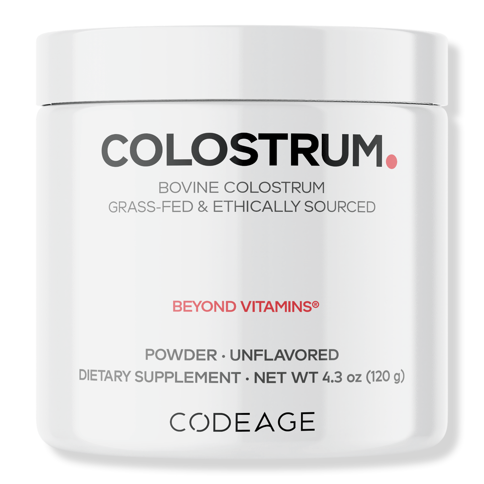 CODEAGE Grass-Fed Bovine Colostrum Powder #1