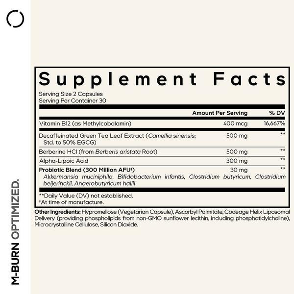 CODEAGE M-Burn Optimized with Green Tea & Berberine #2