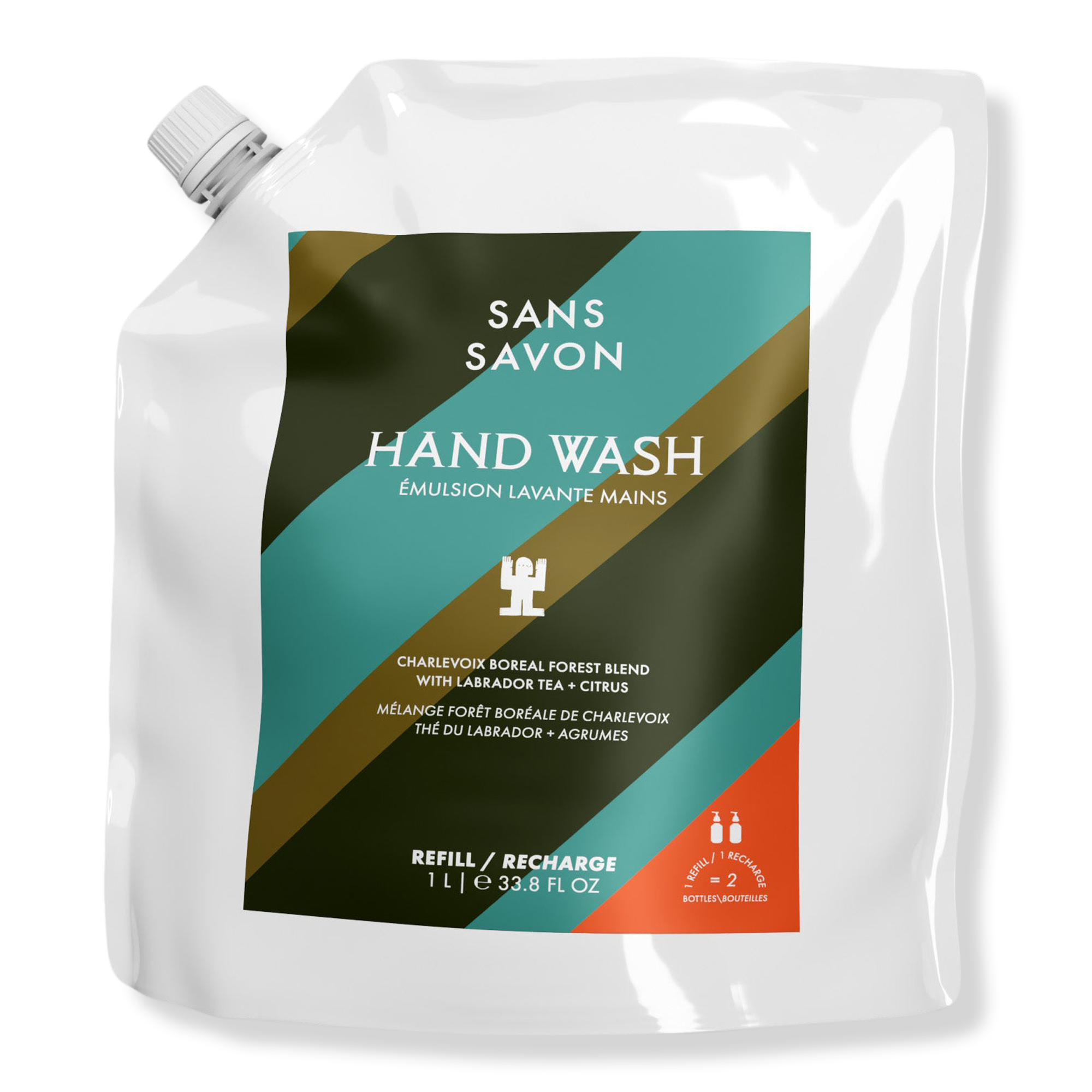 Sans Savon Hand Wash Refill Charlevoix Boreal Forest Blend #1