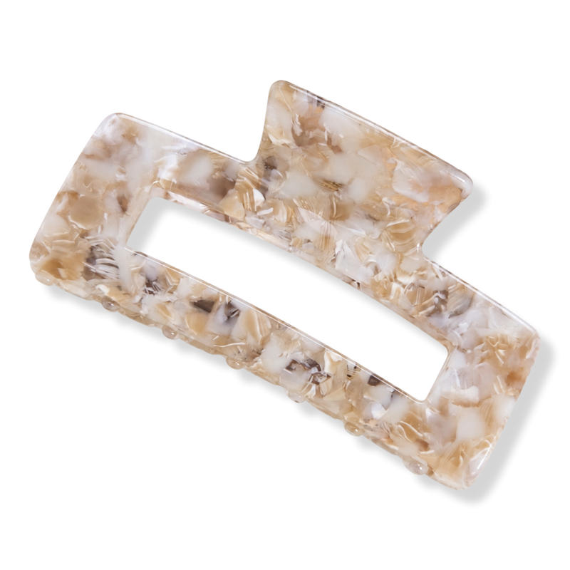 Pink Pewter - Honey Glow Rectangular Acetate Claw Hair Clip | Ulta