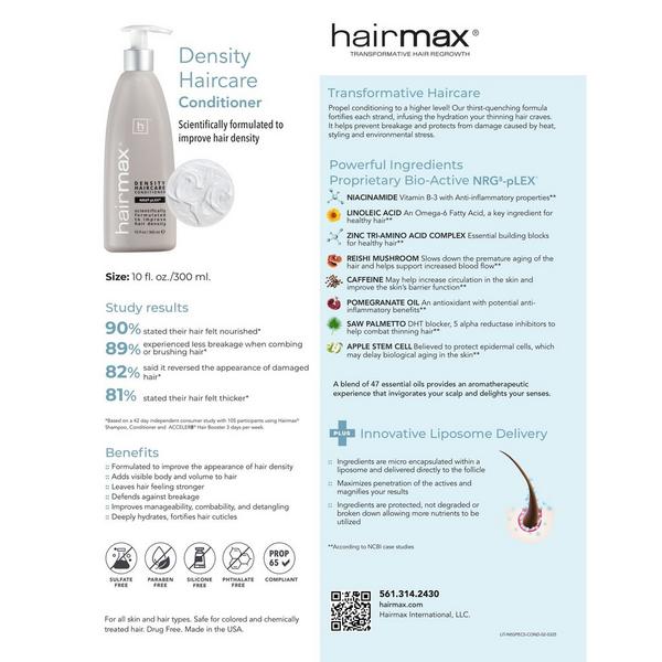Hairmax Density Haircare Hydrating Conditioner #7